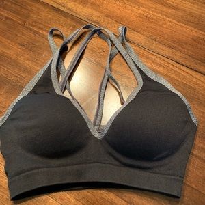 PINK XS push up sports bra